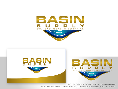 Logo for an Oil, Gas, Coal, Industrial upstream supply company - Energy