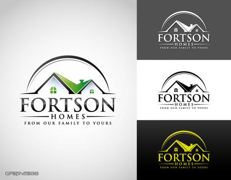 Logo for home builder / Fortson Homes - Construction