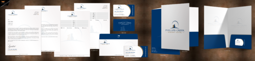 Business cards and letterhead for a veterinary hospital - Animals