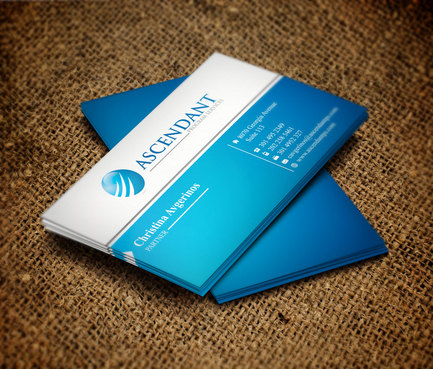 Modern Business Card Design - Consulting