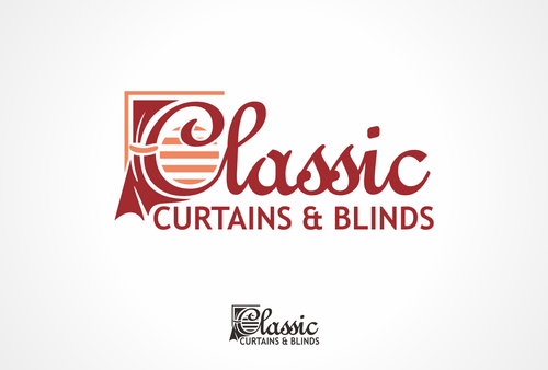 Modern Logo For Blind & Curtain Supplier - Home and Garden
