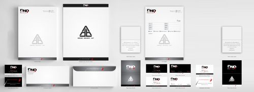 business card, letterhead, email signature, post card, ect... - Apparel