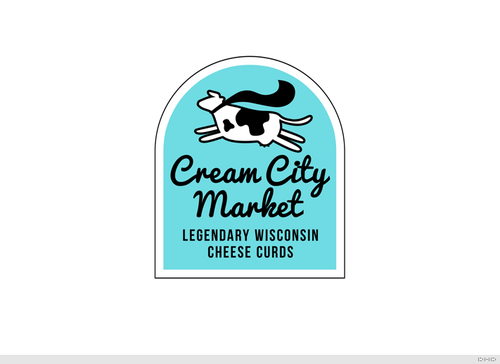 logo for cheese company w/edgy cow - Food