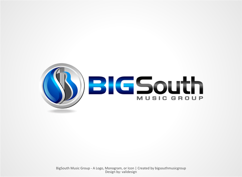 Logo for an artist development & artist management company in the music industry - Music