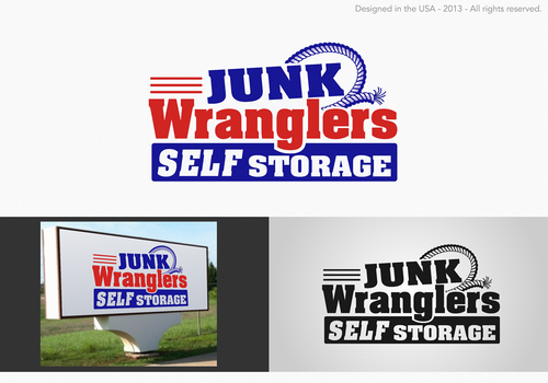 Logo for self storage facility - Storage