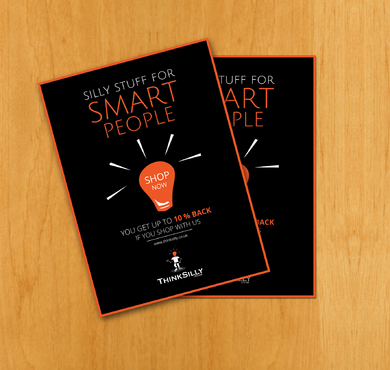 Flyer to promote a new gadget website - General Merchandise