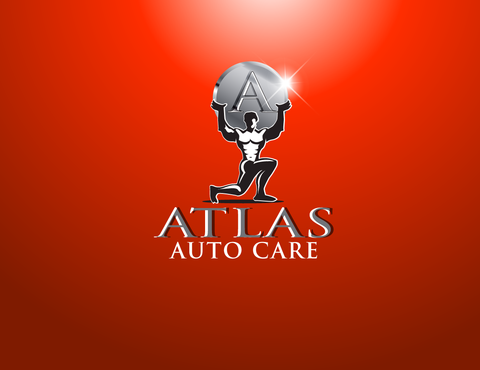 Atlas Auto Care Logo - Automotive