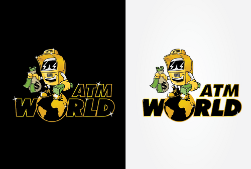 Character Logo For A Entertainment/Clothing Company- ATM WORLD - Entertainment