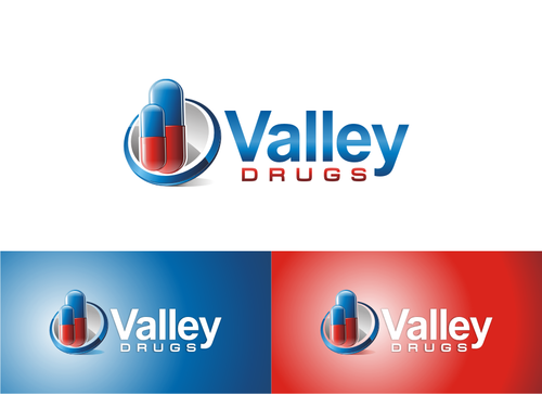 Logo for a new independent pharmacy. Name of business, Valley Drugs. - Pharmacy/Pharmaceuticals
