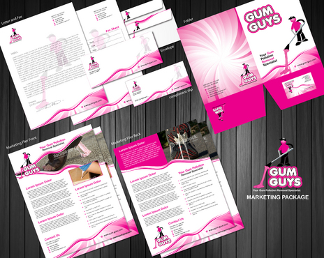 *Creative Marketing Stationary For Gum Removal Company*  - Cleaning
