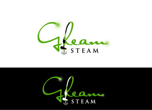 Steam cleaner logo - Cleaning