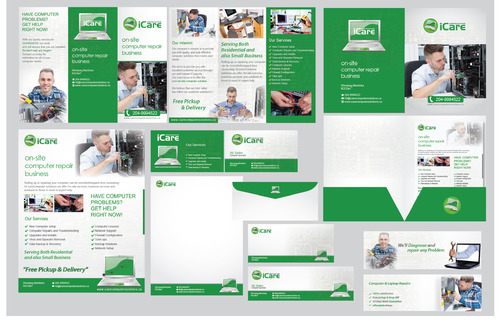 Brochure + Business Cards & Stationary - Computers