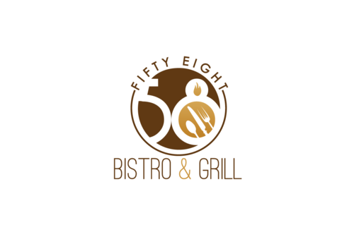 "Logo For Bar and Restaurant  " - Food