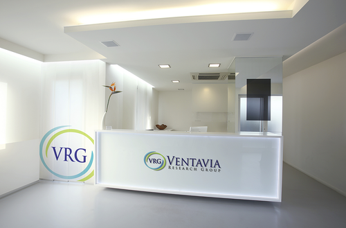 Logo for a clinical research company - Health