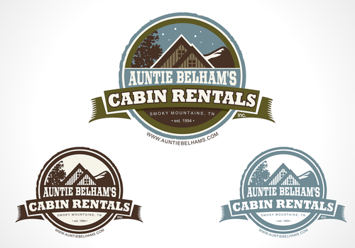 Logo for Cabin Rental Company in the Smoky Mountains - Travel