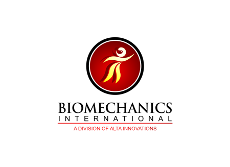 Creation of logo for Biomechanics International - Biomedicine