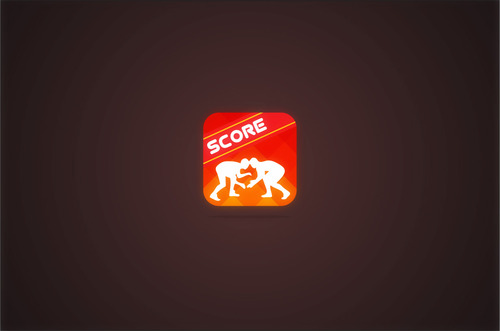 Logo/Icon for a Amateur Wrestling Scoring App - Sports