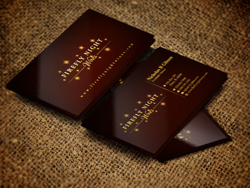 FIREFLY NIGHT  Business Card - Beverages