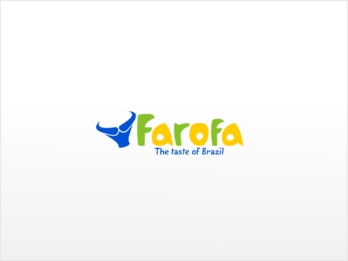 logo for a modern  brazilian fast food  - Food