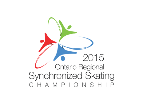 Logo for Synchronized Skating Competition - Sports
