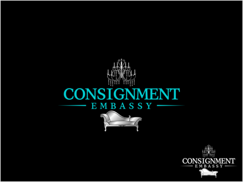 logo for upscale consignment store - Home and Garden