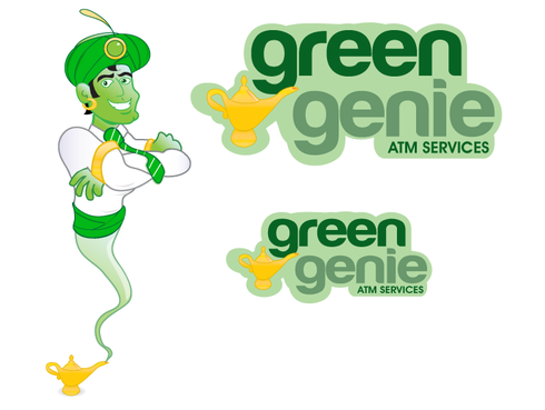 Green Genie Logo - Financial Services