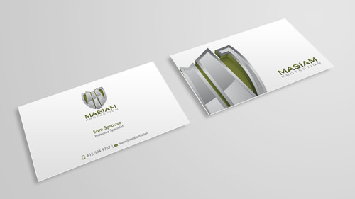 Business Card Design for Bodyguard Logo! - Security