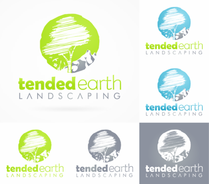 Logo for Landscape company named Tended Earth Landscaping - Outdoors