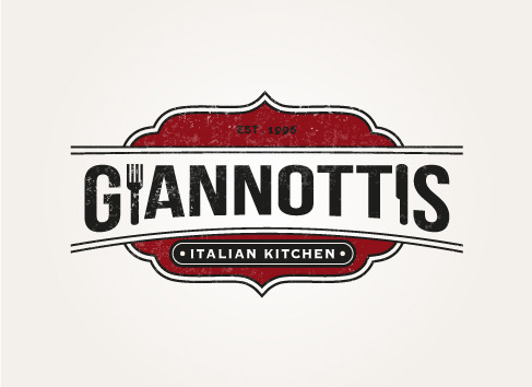 Logo for an Italian bistro/restaurant/bar - Food