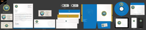 Stationary for a Security Company [Includes: Business Card, Letterhead, and Envelope Design] - Security