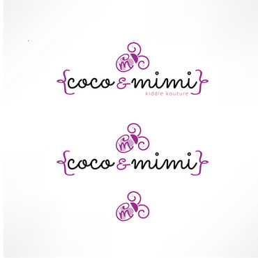 Whimsical logo for children's accessories  - Children