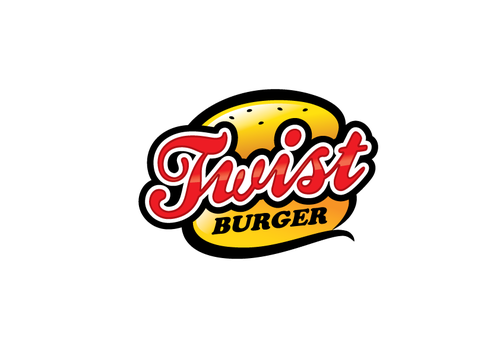 twist burger logo - Food