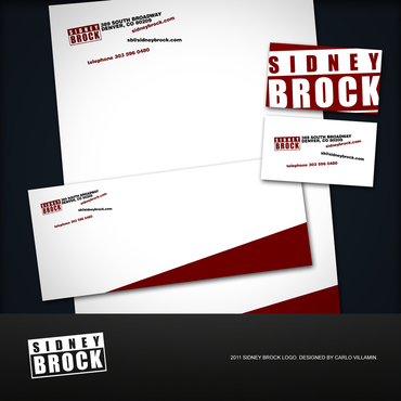 Sidney Brock Identity #2 Stationary - 
