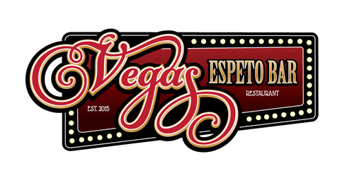 Design a logo for my restaurant las vegas theme - Food