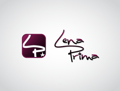 logo for singer/artist Lena Prima - Music