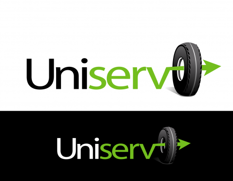 Uniserv Tyre Software Logo Design - 