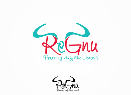 Clever logo for an artist of up-cycled goods - Art