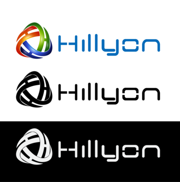 Create an eye-catching logo for business management software called Hillyon - Information Technology