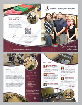 Redesign of an existing trifold brochure to a bifold brochure - Medical