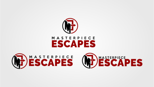 Masterpiece Escapes -  Logo for an escape room business - Entertainment