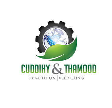 Demolition & Recycling Company Logo - Construction