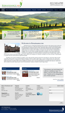 Website for coaching/training/consultancy formula in Italy - 