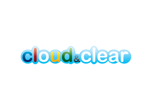 Cloud and Clear Logo - Information Technology