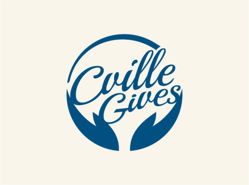 Logo for a non-profit that engages community to raise money, network and serve our town - Fund Raising