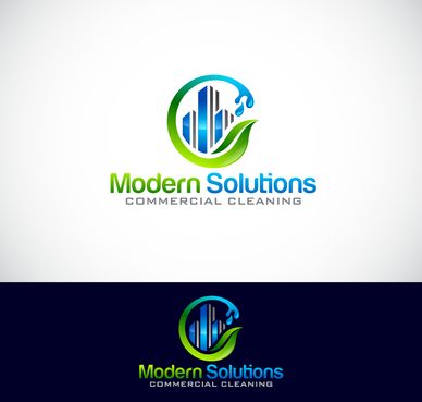 modern logo for a commercial cleaning company.  - Cleaning