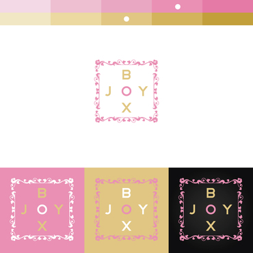 Joy Box logo design  - Home and Garden