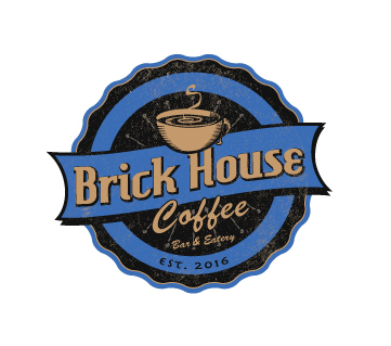 Logo for a coffee shop and eatery - Food