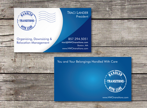 Handled With Care business card / SPT - Personal Care