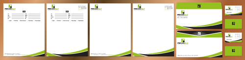 Construction Business Card & Stationary - 
