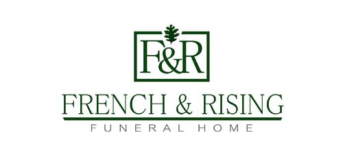 French and Rising Funeral Home  logo design - Funerals